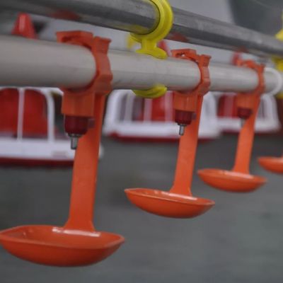 Ниппельная поилка HX с чашкой 0,031 кг для кормления перепелов куриных птиц