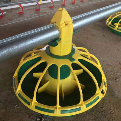 Линия кормления цыплят OEM/ODM Galavnized Stee Broiler Feeding System