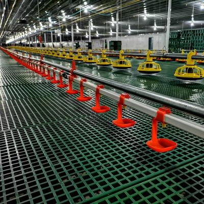 Регулируемая система подачи ниппеля для бройлеров Горячий оцинкованный бункер
